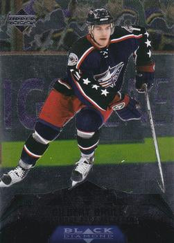 #25 Gilbert Brule - Columbus Blue Jackets - 2007-08 Upper Deck Black Diamond Hockey