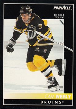 #25 Cam Neely - Boston Bruins - 1992-93 Pinnacle Canadian Hockey
