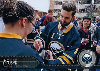 #25 Jhonas Enroth - Buffalo Sabres - 2014-15 Upper Deck Hockey