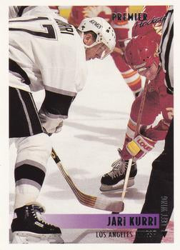 #25 Jari Kurri - Los Angeles Kings - 1994-95 O-Pee-Chee Premier Hockey