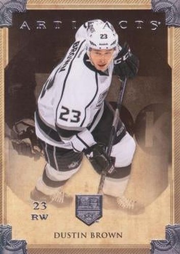 #25 Dustin Brown - Los Angeles Kings - 2013-14 Upper Deck Artifacts Hockey