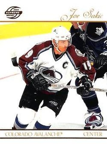 #25 Joe Sakic - Colorado Avalanche - 2003-04 Pacific Supreme Hockey