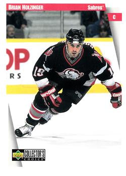 #25 Brian Holzinger - Buffalo Sabres - 1997-98 Collector's Choice Hockey
