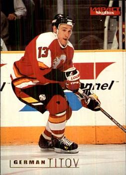 #25 German Titov - Calgary Flames - 1995-96 SkyBox Impact Hockey