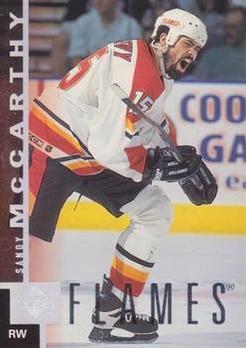 #25 Sandy McCarthy - Calgary Flames - 1997-98 Upper Deck Hockey