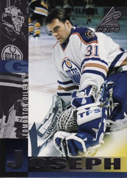 #25 Curtis Joseph - Edmonton Oilers - 1997-98 Pinnacle Inside Hockey