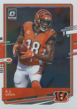 #25 A.J. Green - Cincinnati Bengals - 2020 Donruss Optic Football