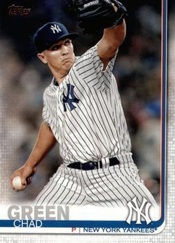 #25 Chad Green - New York Yankees - 2019 Topps Baseball