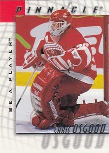 #25 Chris Osgood - Detroit Red Wings - 1997-98 Pinnacle Be a Player Hockey