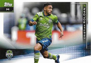 #25 Cristian Roldan - Seattle Sounders FC - 2021 Topps MLS Soccer