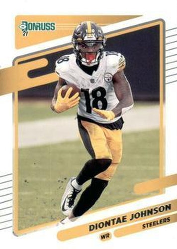 #25 Diontae Johnson - Pittsburgh Steelers - 2021 Donruss Football