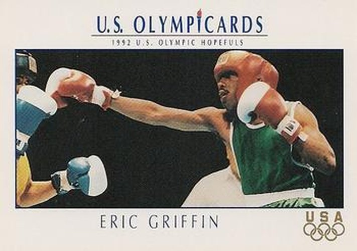 #25 Eric Griffin - USA - 1992 Impel U.S. Olympic Hopefuls