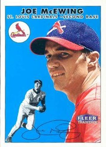 #25 Joe McEwing - St. Louis Cardinals - 2000 Fleer Tradition Baseball