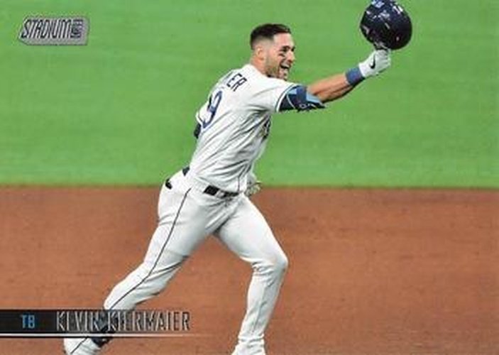 #25 Kevin Kiermaier - Tampa Bay Rays - 2021 Stadium Club Baseball