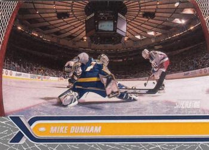 #25 Mike Dunham - Nashville Predators - 2000-01 Stadium Club Hockey