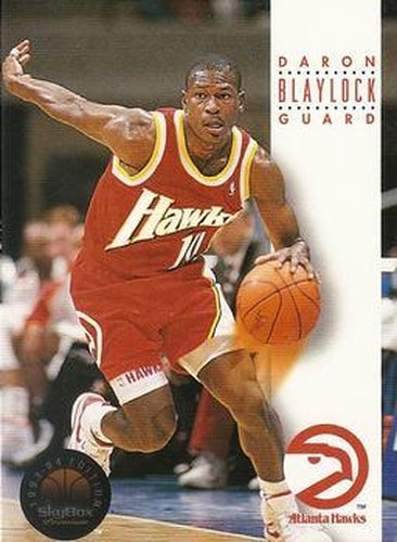 #25 Mookie Blaylock - Atlanta Hawks - 1993-94 SkyBox Premium Basketball