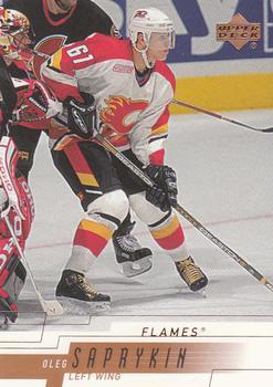 #25 Oleg Saprykin - Calgary Flames - 2000-01 Upper Deck Hockey