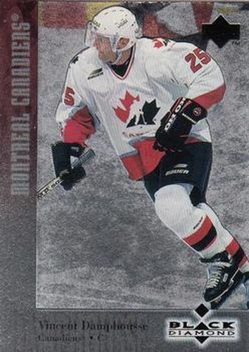 #25 Vincent Damphousse - Montreal Canadiens / Canada - 1996-97 Upper Deck Black Diamond Hockey