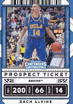 #25 Zach LaVine - UCLA Bruins - 2020 Panini Contenders Draft Picks Basketball