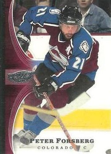 #25 Peter Forsberg - Colorado Avalanche - 2005-06 Upper Deck Power Play Hockey