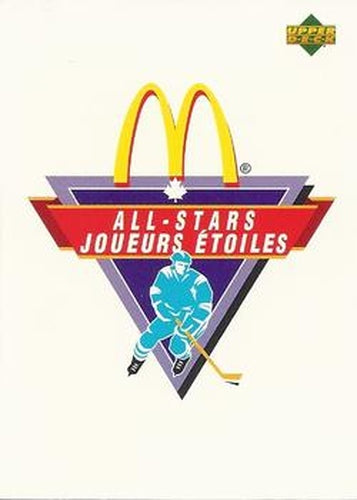 #Mc-25 Checklist - 1991-92 Upper Deck McDonald's All-Stars Hockey