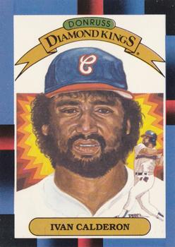 #25 Ivan Calderon - Chicago White Sox - 1988 Donruss Baseball