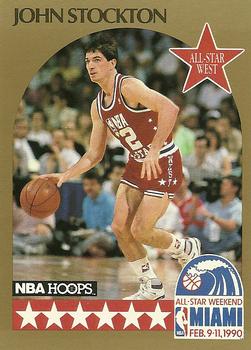#25 John Stockton - Utah Jazz - 1990-91 Hoops Basketball