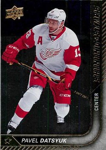 #SS-25 Pavel Datsyuk - Detroit Red Wings - 2015-16 Upper Deck Hockey - Shining Stars