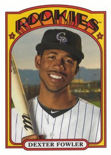 #25 Dexter Fowler - Colorado Rockies - 2013 Topps Archives Baseball