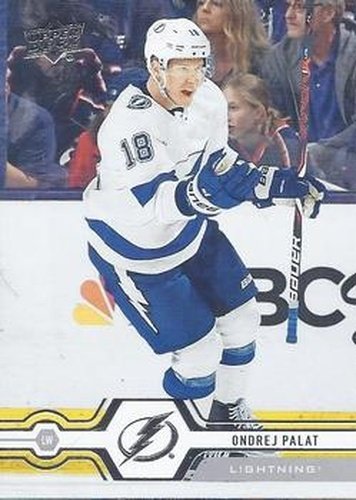 #25 Ondrej Palat - Tampa Bay Lightning - 2019-20 Upper Deck Hockey
