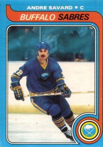 #25 Andre Savard - Buffalo Sabres - 1979-80 O-Pee-Chee Hockey