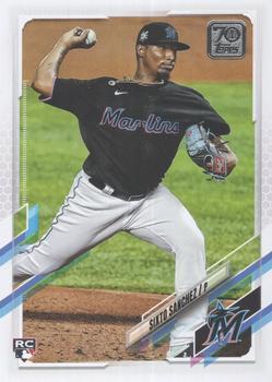 #25 Sixto Sanchez - Miami Marlins - 2021 Topps Baseball