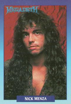 #260 Nick Menza - 1991 Brockum Rock Cards