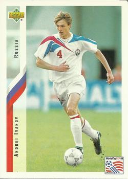 #260 Andrei Ivanov - Russia - 1994 Upper Deck World Cup Contenders English/Spanish Soccer