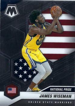 #260 James Wiseman - Golden State Warriors - 2020-21 Panini Mosaic Basketball