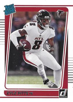 #260 Kyle Pitts - Atlanta Falcons - 2021 Donruss Football