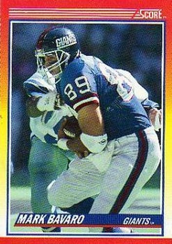 #260 Mark Bavaro - New York Giants - 1990 Score Football
