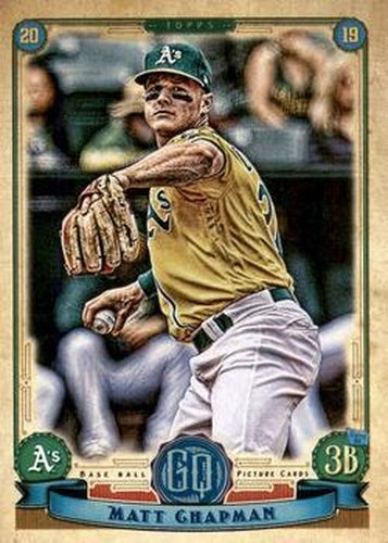 #260 Matt Chapman - Oakland Athletics - 2019 Topps Gypsy Queen Baseball