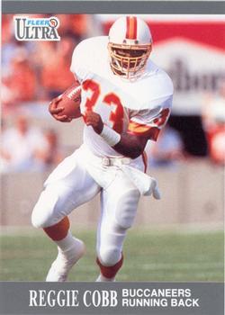 #260 Reggie Cobb - Tampa Bay Buccaneers - 1991 Ultra Football