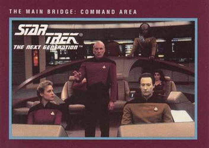 #260 Main Bridge, The: Command Area - 1991 Impel Star Trek 25th Anniversary