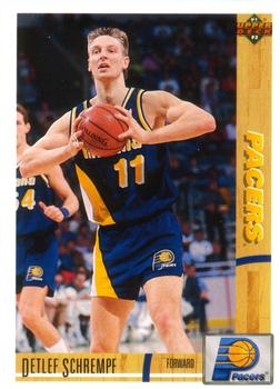 #260 Detlef Schrempf - Indiana Pacers - 1991-92 Upper Deck Basketball