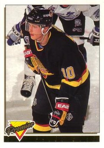#260 Pavel Bure - Vancouver Canucks - 1993-94 O-Pee-Chee Premier Hockey - Gold