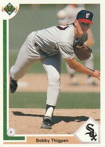 #261 Bobby Thigpen - Chicago White Sox - 1991 Upper Deck Baseball