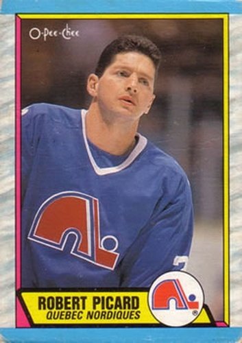 #261 Robert Picard - Quebec Nordiques - 1989-90 O-Pee-Chee Hockey