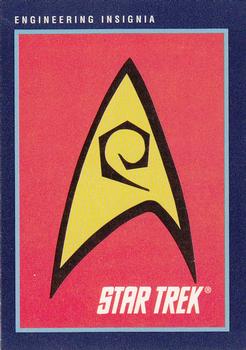 #261 Engineering Insignia - 1991 Impel Star Trek 25th Anniversary