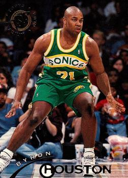 #261 Byron Houston - Seattle SuperSonics - 1994-95 Stadium Club Basketball