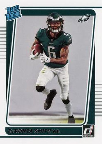 #261 DeVonta Smith - Philadelphia Eagles - 2021 Donruss Football
