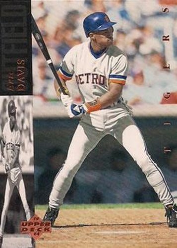 #261 Eric Davis - Detroit Tigers - 1994 Upper Deck Baseball