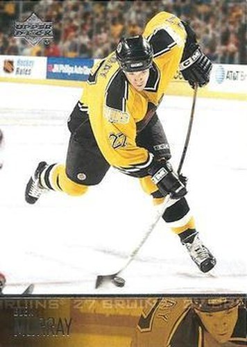 #261 Glen Murray - Boston Bruins - 2003-04 Upper Deck Hockey