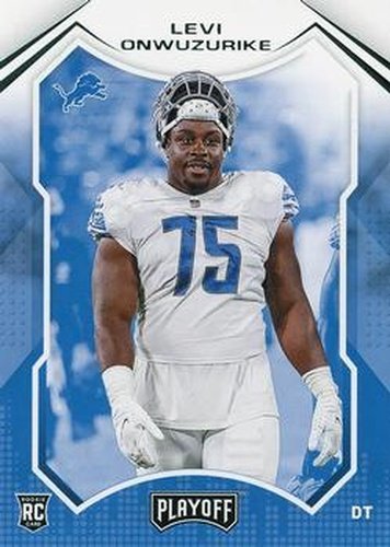 #261 Levi Onwuzurike - Detroit Lions - 2021 Panini Playoff Football